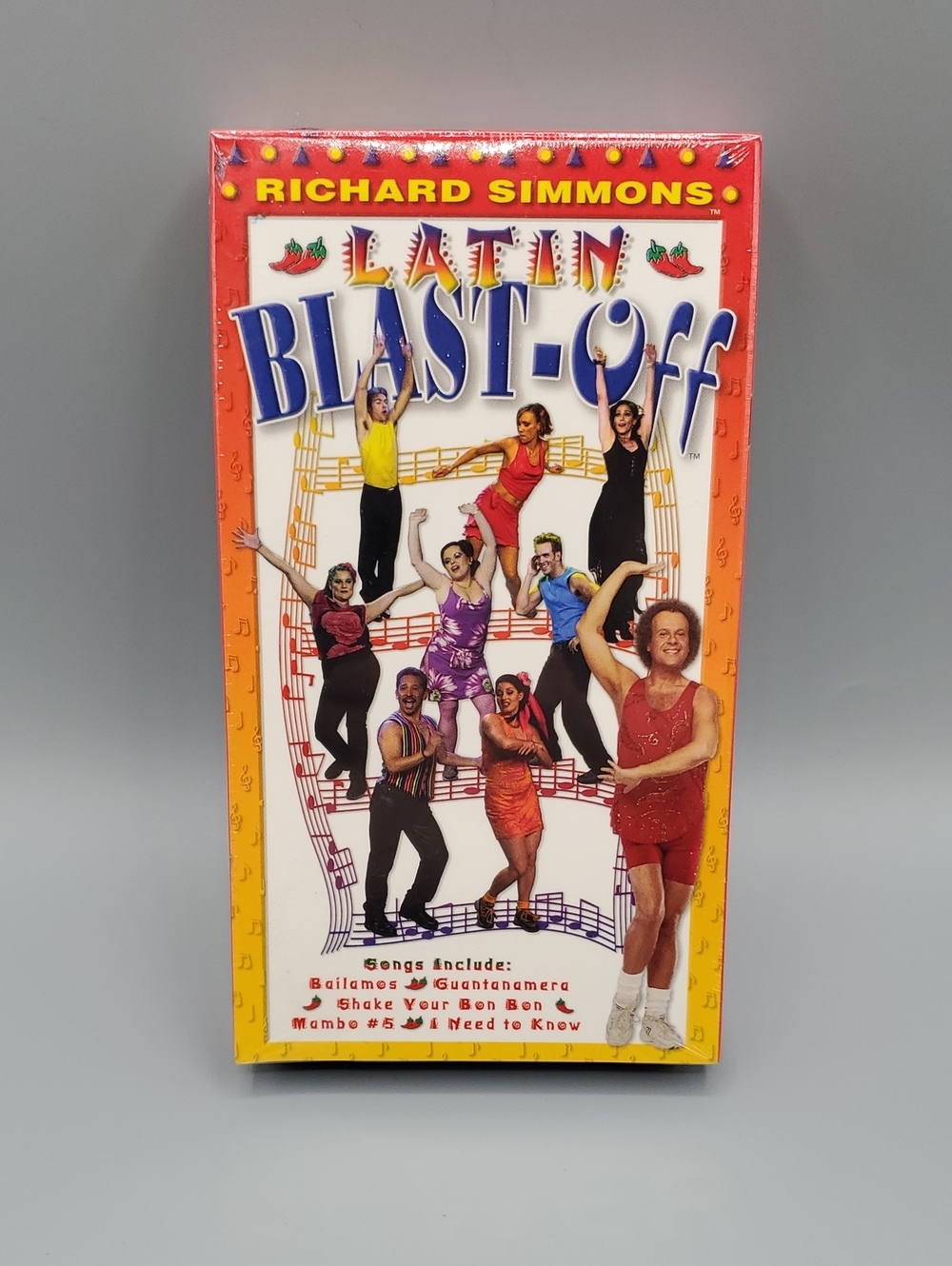 Richard Simmons Latin Blast Off VHS 2001 | Mambo No 5 Aerobics | NWT Sealed
